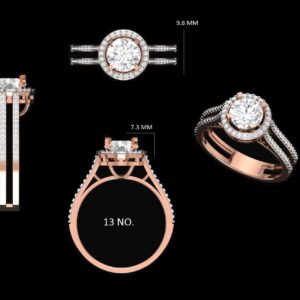 1 CT LADIES RING