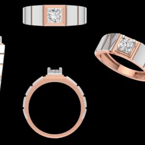 0.55 CTS POINTER GENTS RING (ALSO AVAILABLE IN 0.70 CTS TO 1.5 CTS)